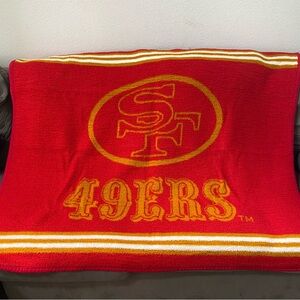 San Francisco 49ers blanket